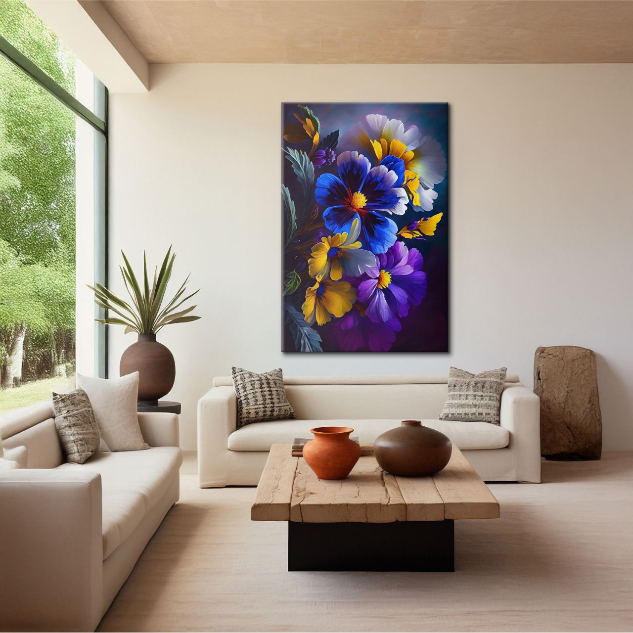 Jewel-Toned Floral Medley