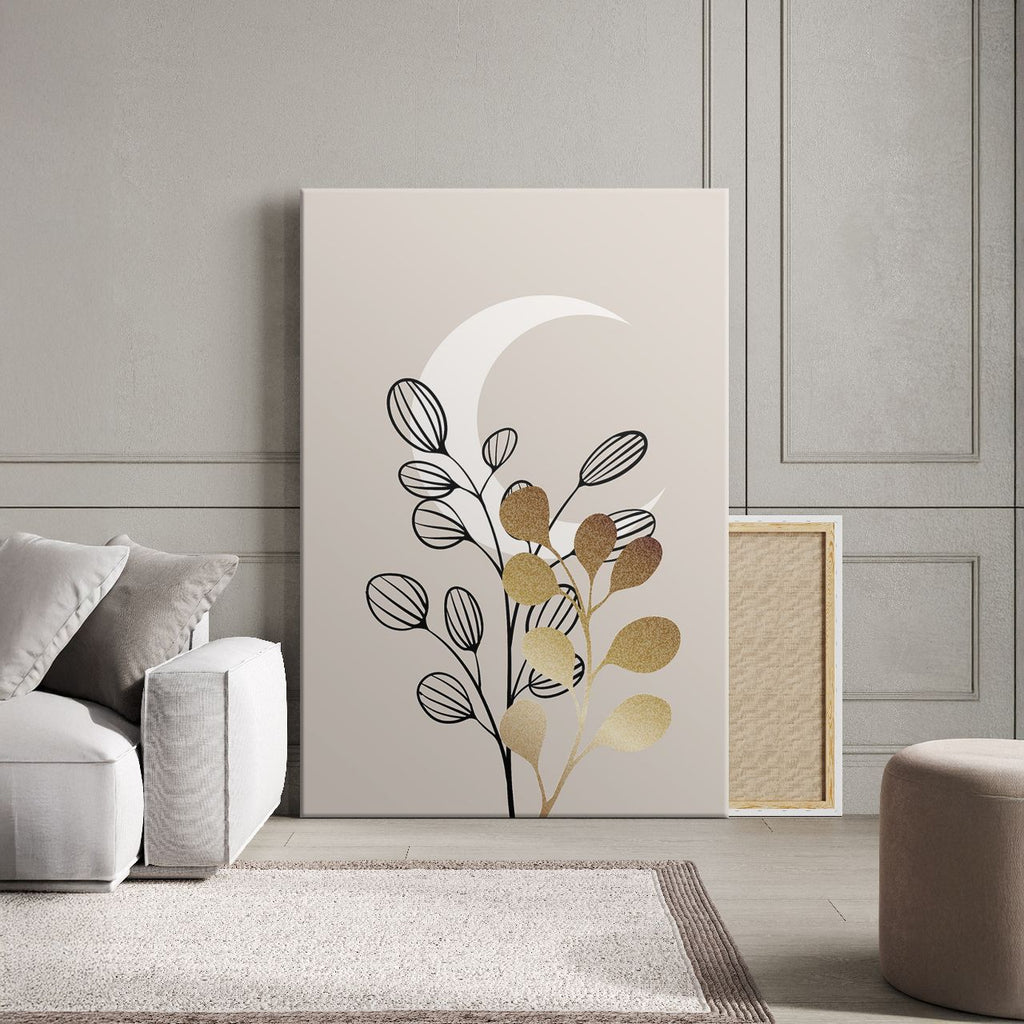 Minimalist Golden Flora - 4