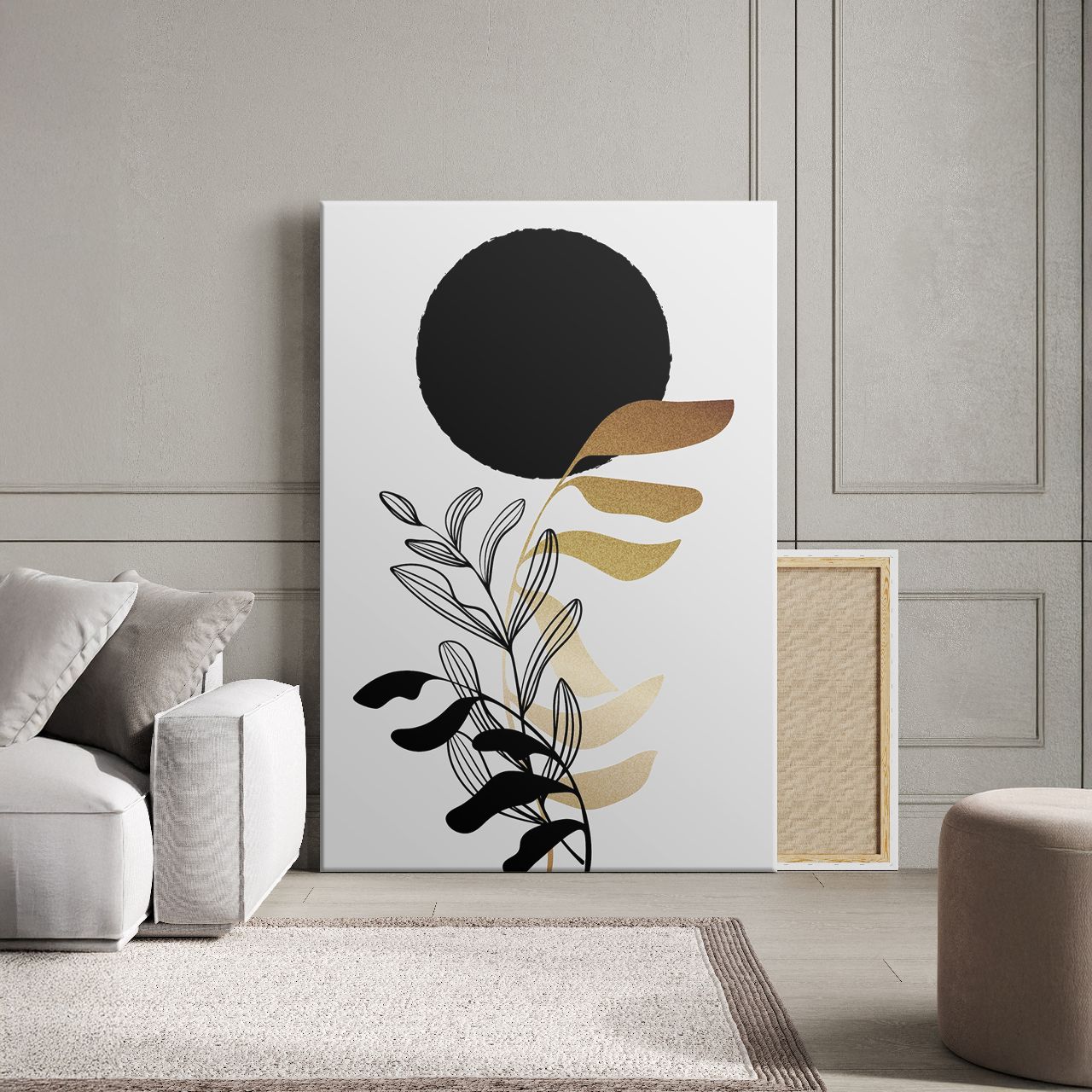 Minimalist Gray Shapes - 1