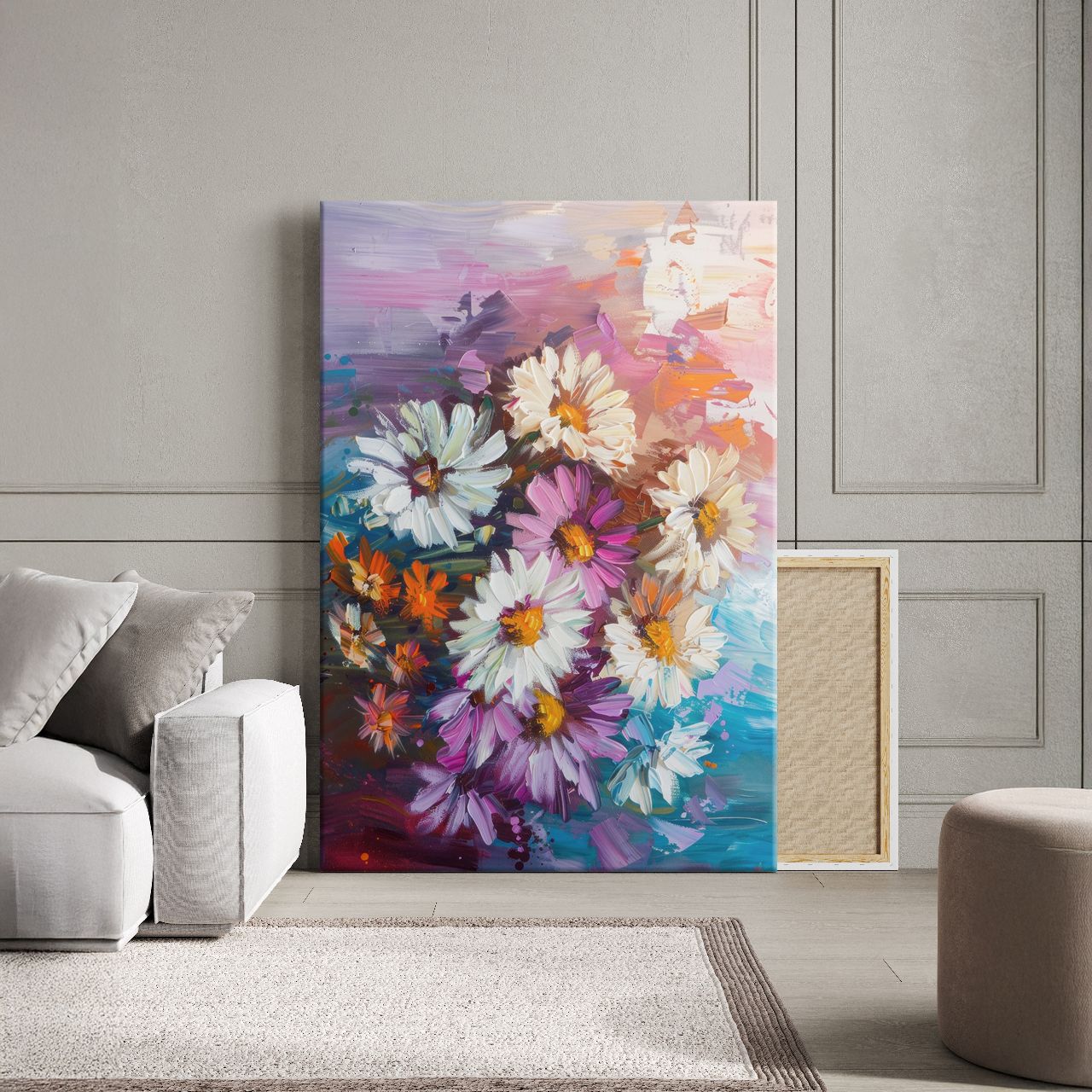 Abstract Hibiscus Blooms