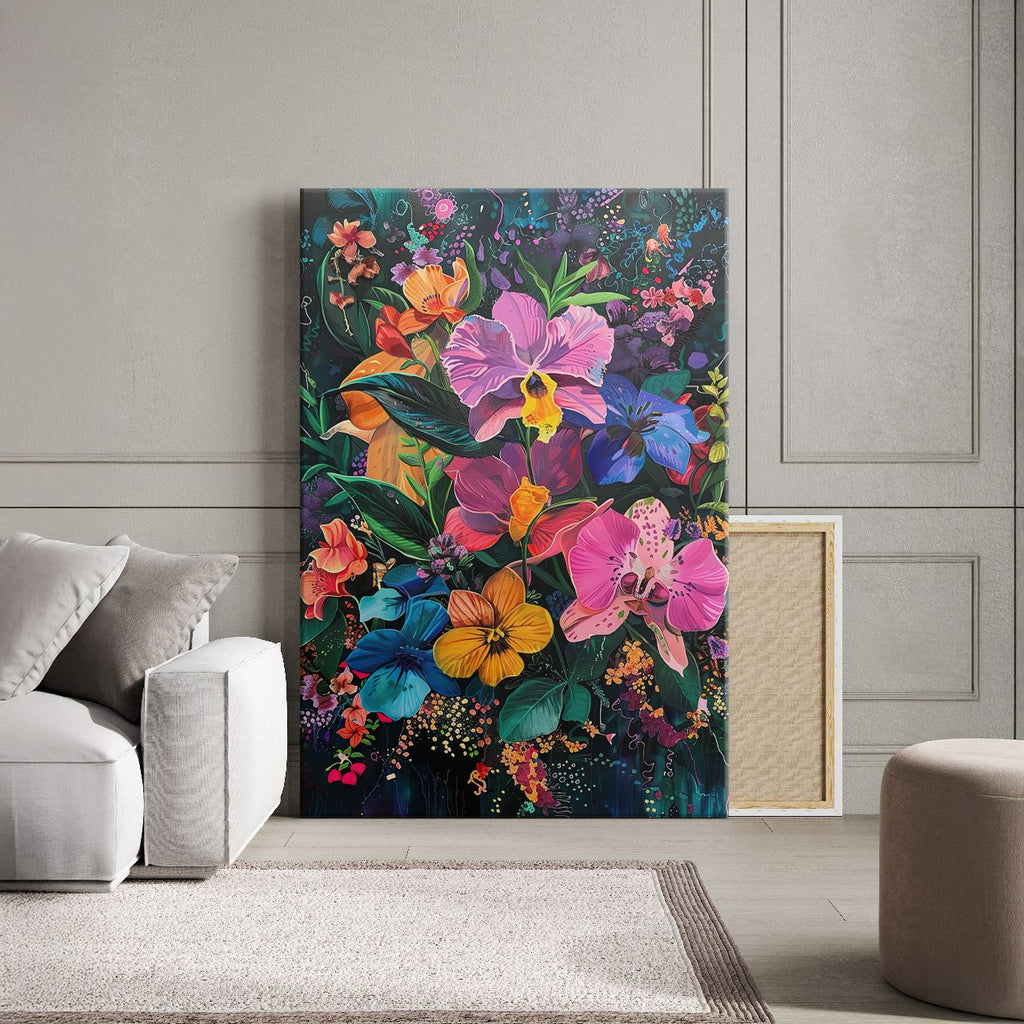 Vibrant Orchid Garden