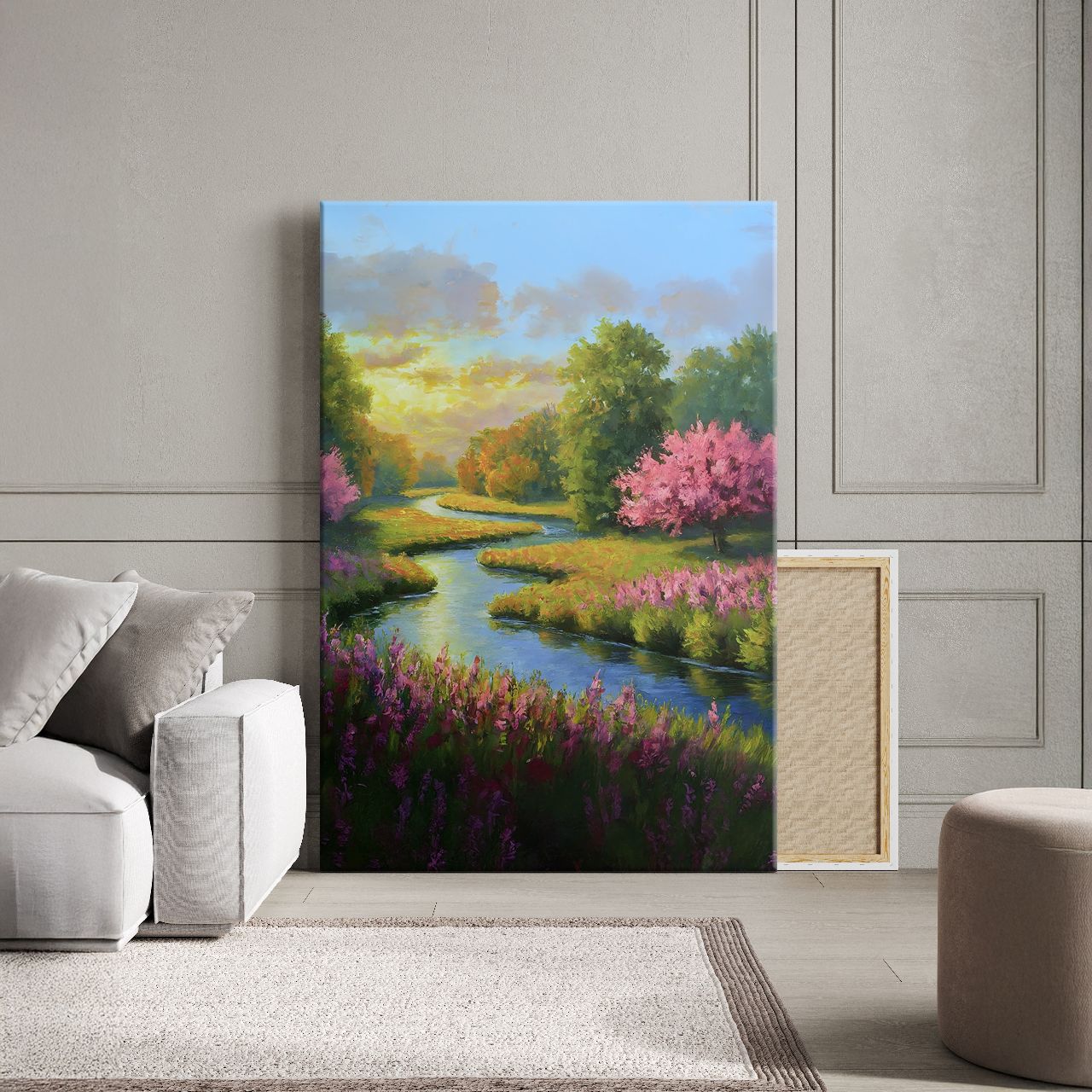 Vibrant River Landscape