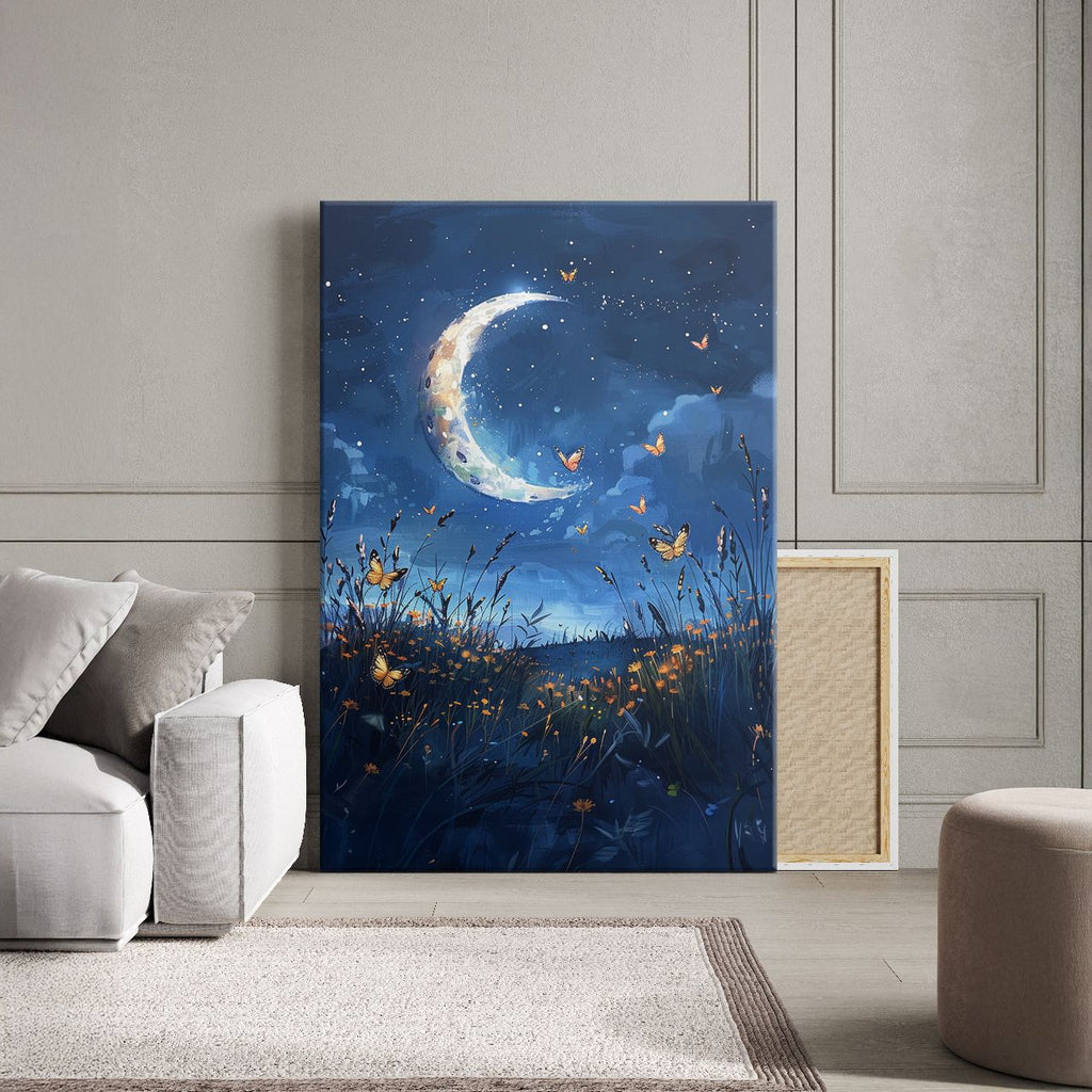 Moonlit Meadow Illustration