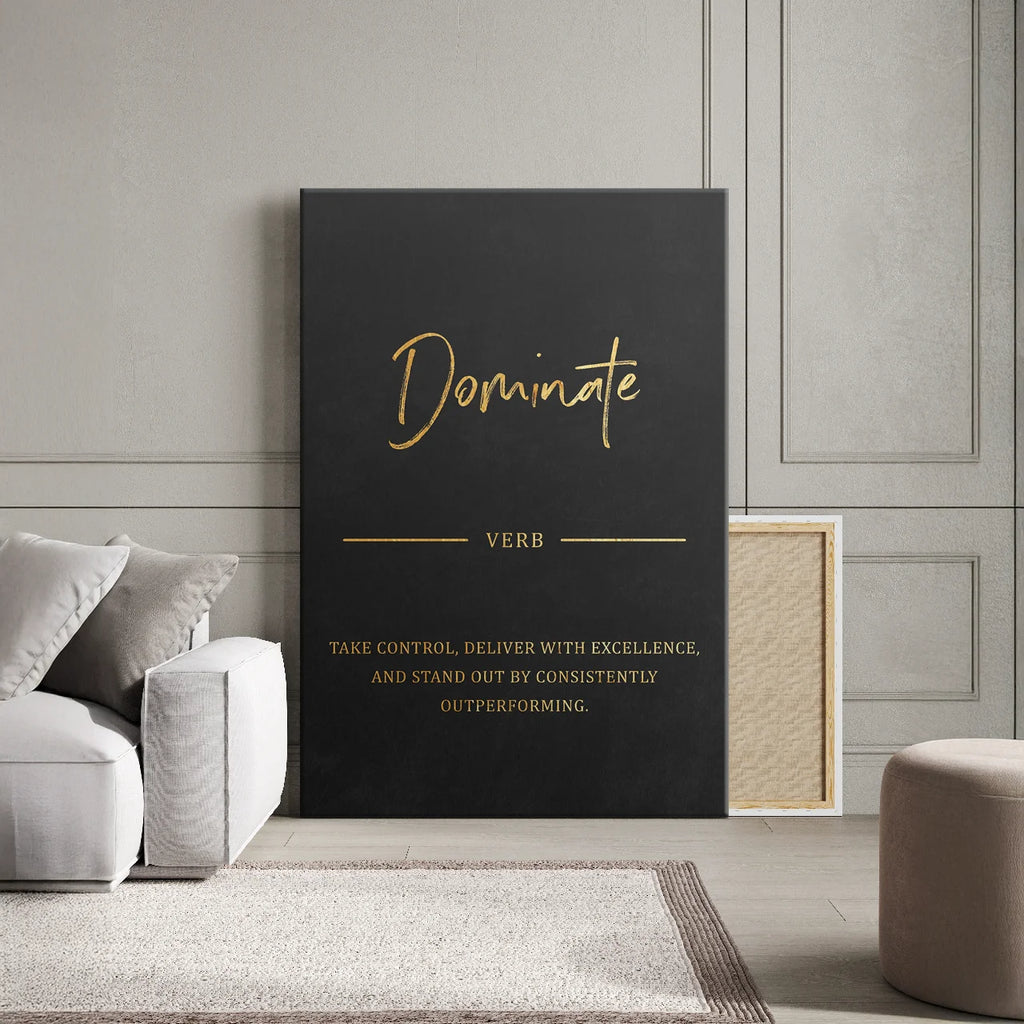 Dominate - Golden Black