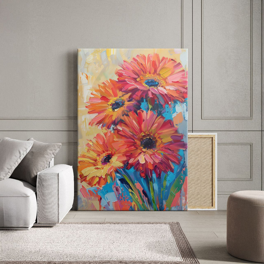 Textured Gerbera Symphony