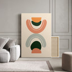 Abstract Boho Arch & Leaf - 3