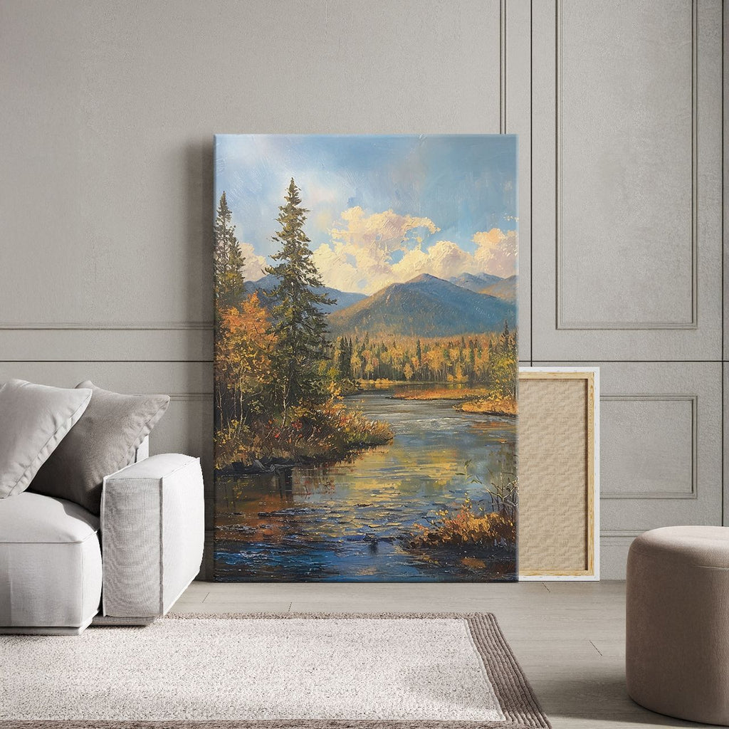 Autumn River Reflection