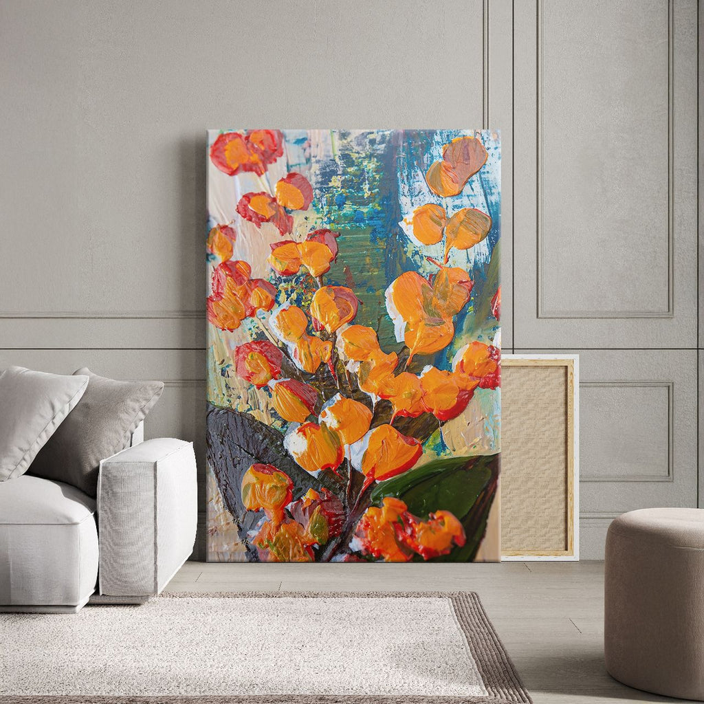 Vibrant Abstract Bloom - 1