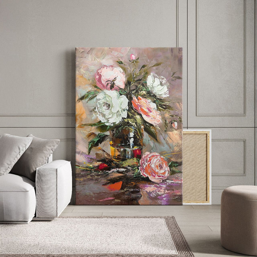 Textured Peony & Rose Bouquet