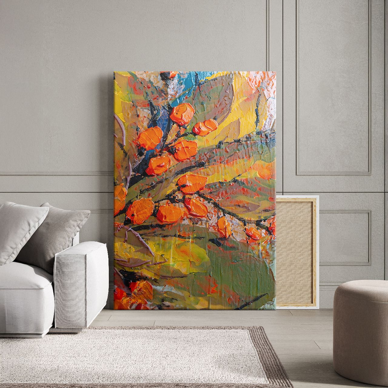 Vibrant Abstract Bloom - 2