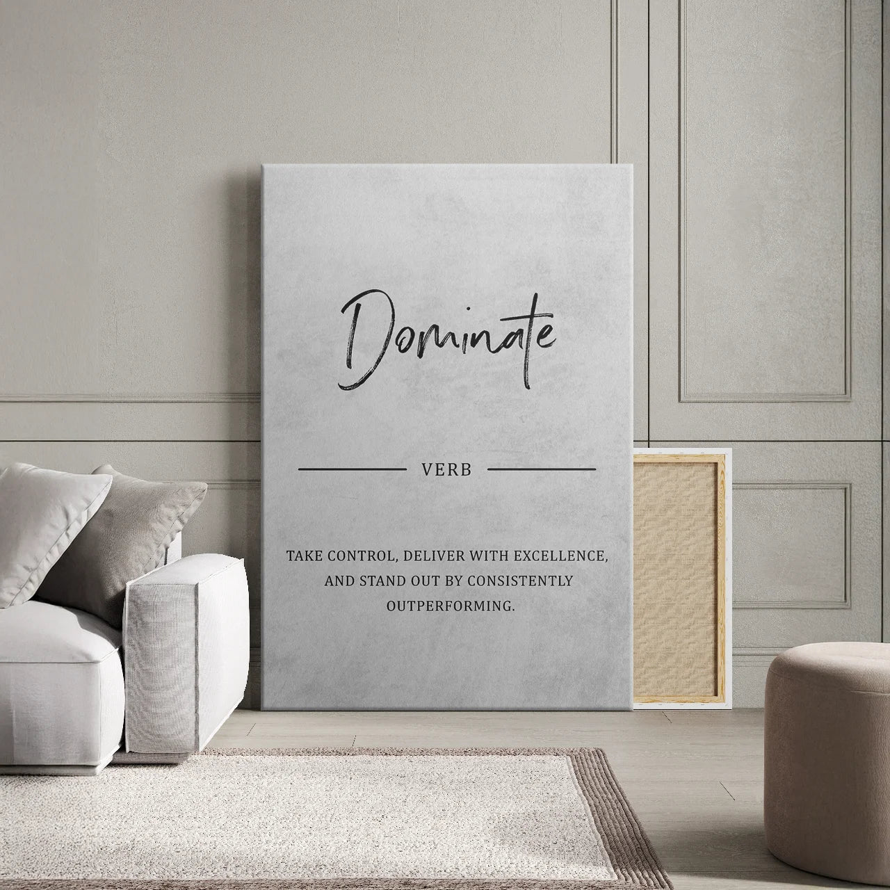 Dominate - Charcoal Black