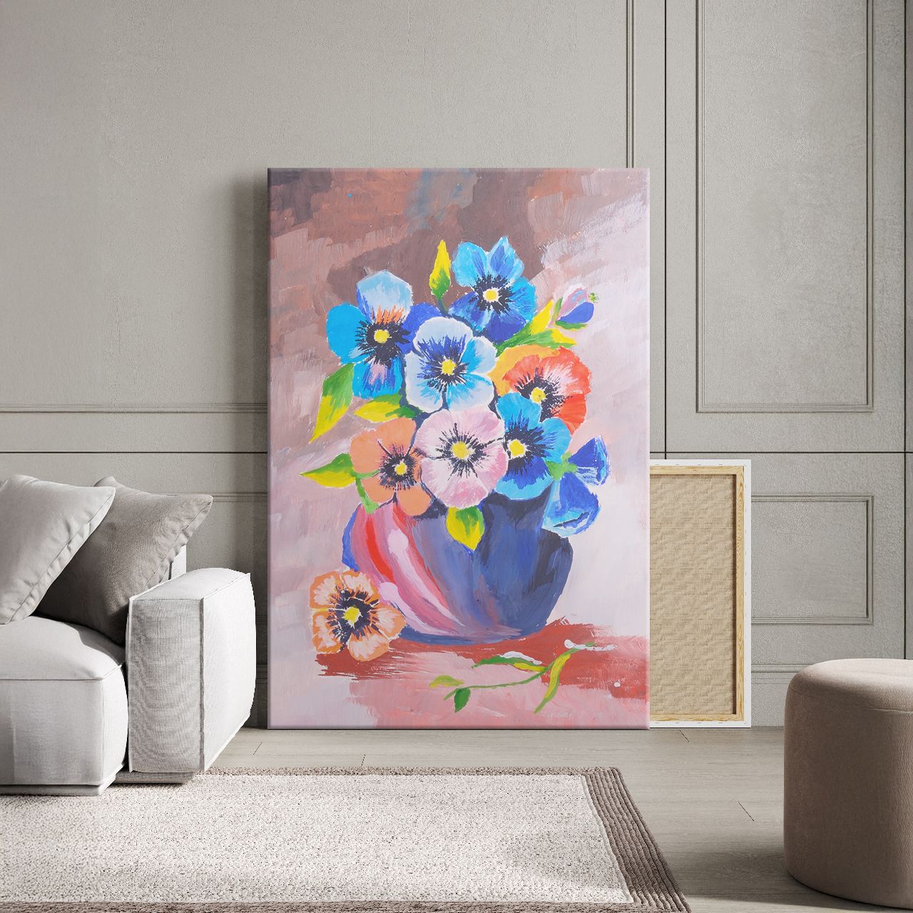 Bold Floral Expression