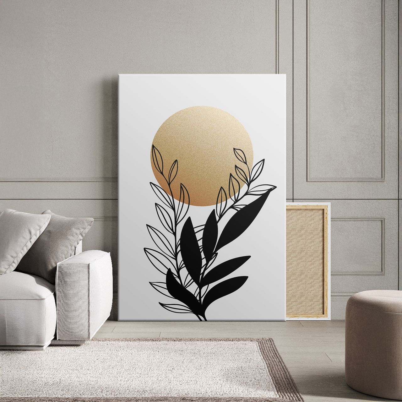 Minimalist Gray Shapes - 2