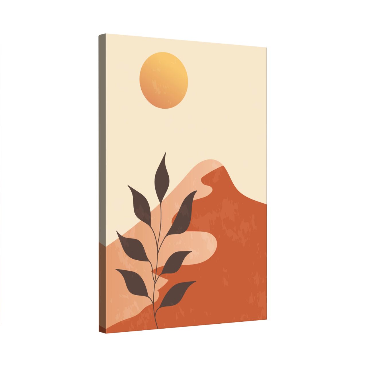 Minimalist Terracotta Landscape - 1