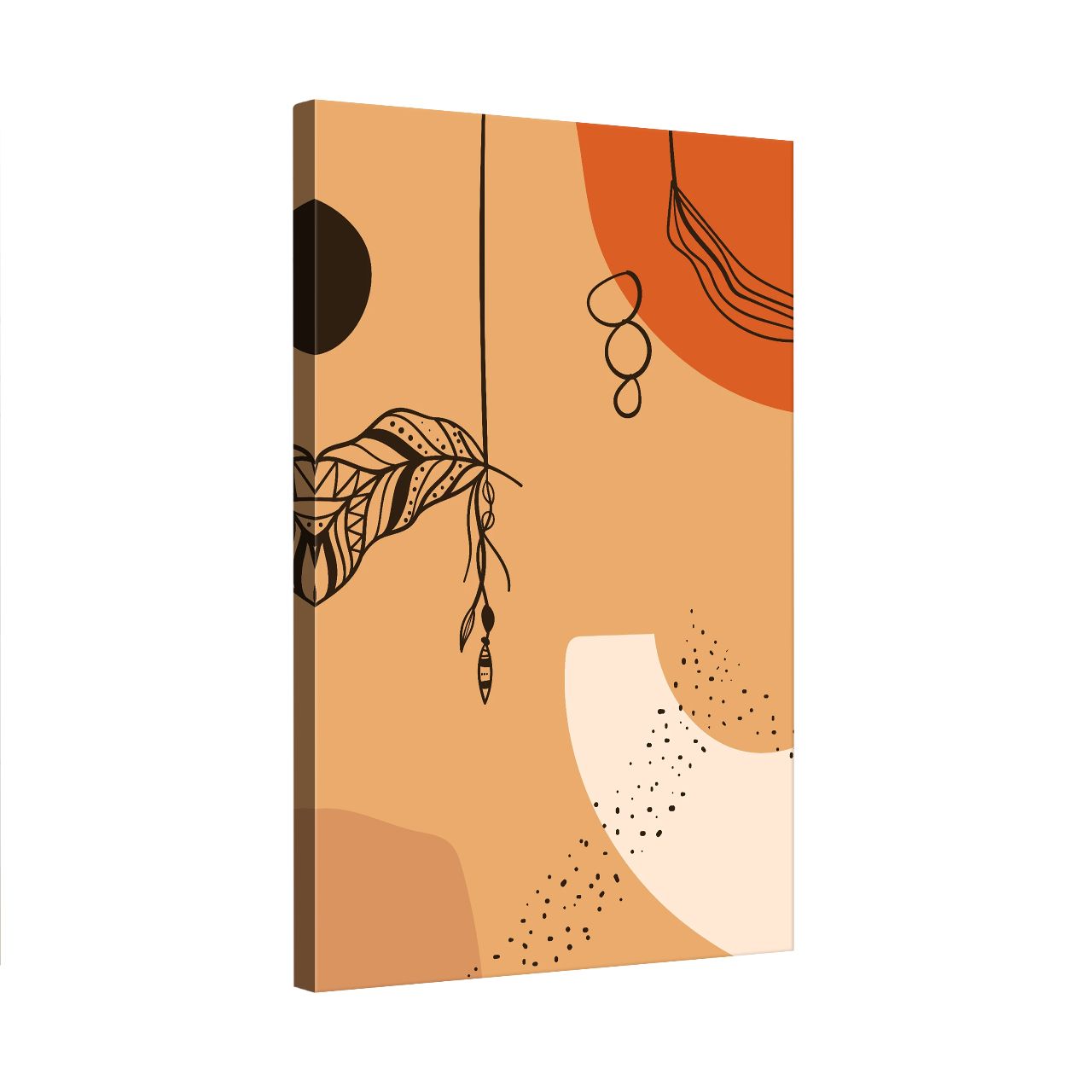 Abstract Boho Terracotta - 3