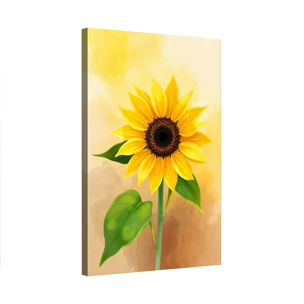 Radiant Solitary Sunflower