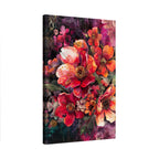 Crimson & Gold Floral Symphony