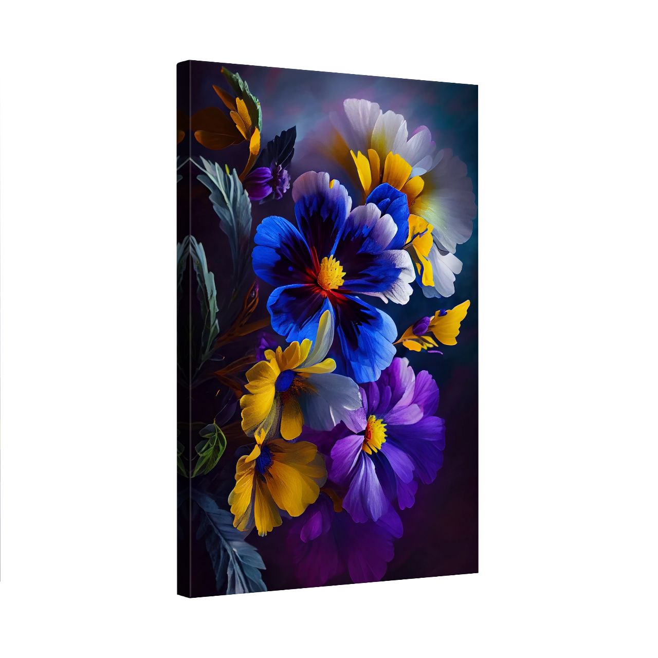 Jewel-Toned Floral Medley