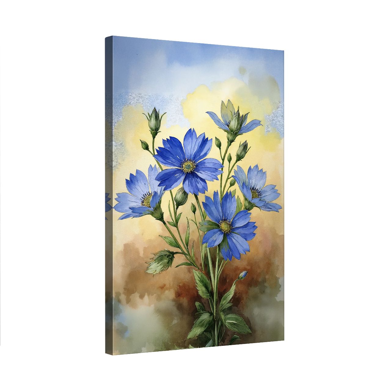 Vibrant Blue Cosmos Bouquet