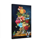 Baroque Floral Still Life with Parrot