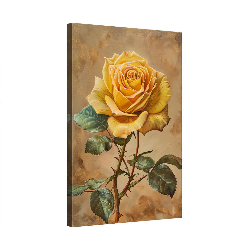 Golden Yellow Rose Elegance