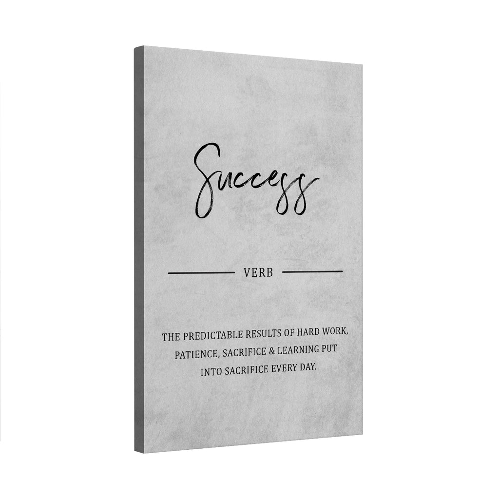 Success- Charcoal Black
