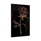 Copper Rose Etching - 3