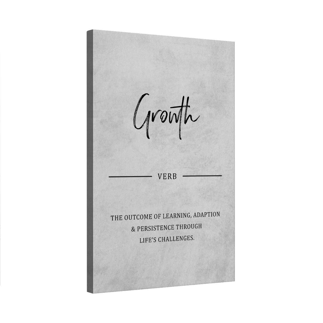 Growth - Charcoal Black