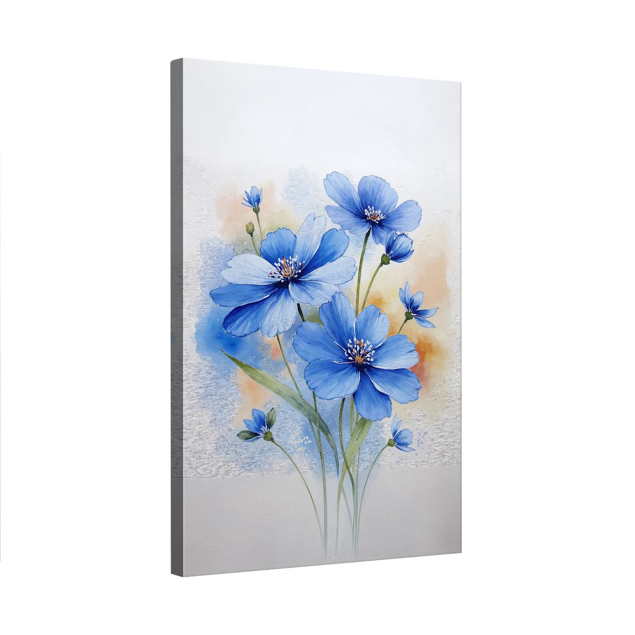 Warm-Toned Floral Vase