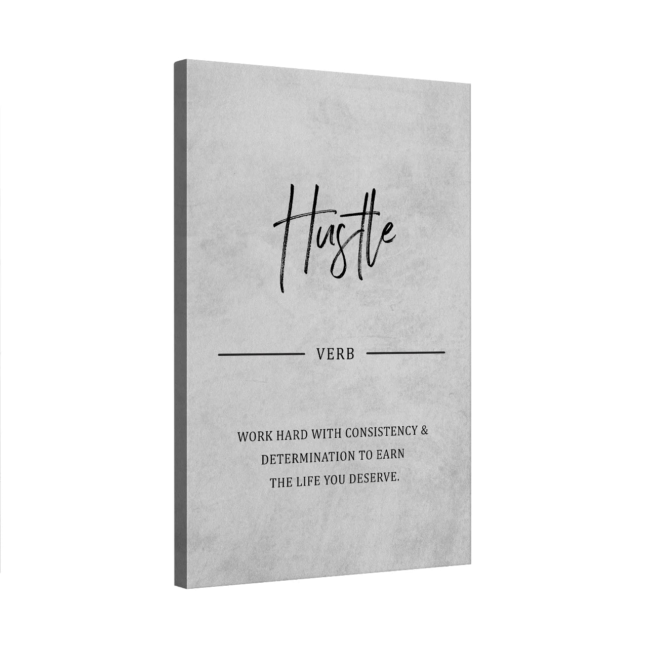 Hustle - Charcoal Black