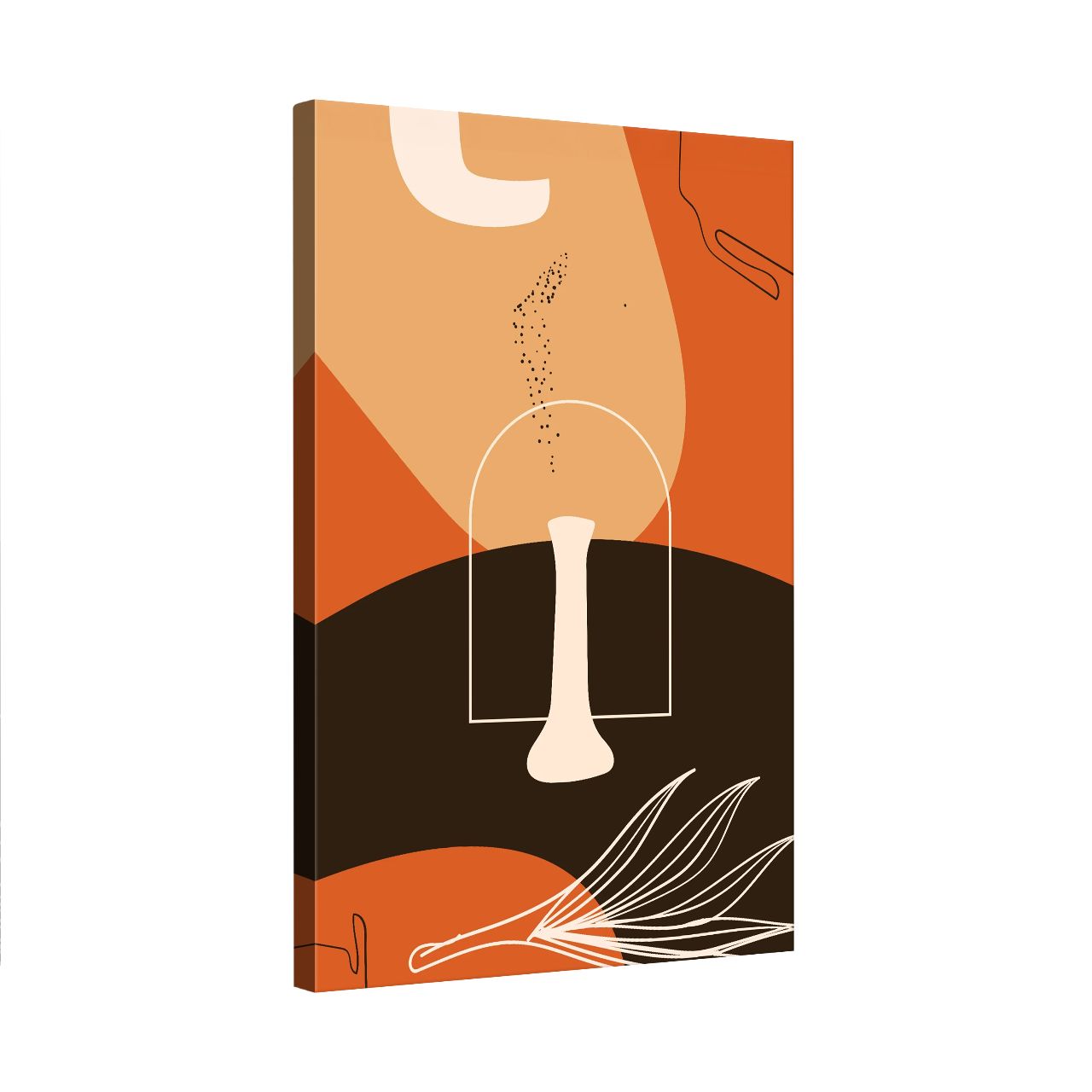 Abstract Boho Terracotta - 1