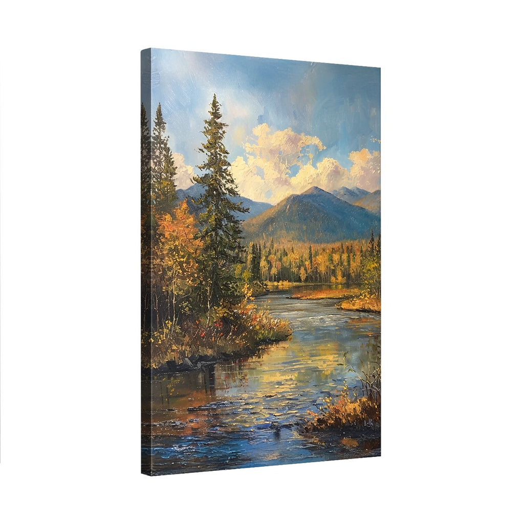 Autumn River Reflection