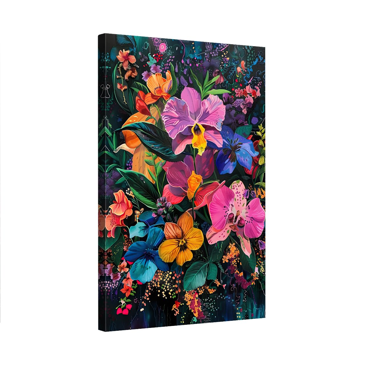 Vibrant Orchid Garden