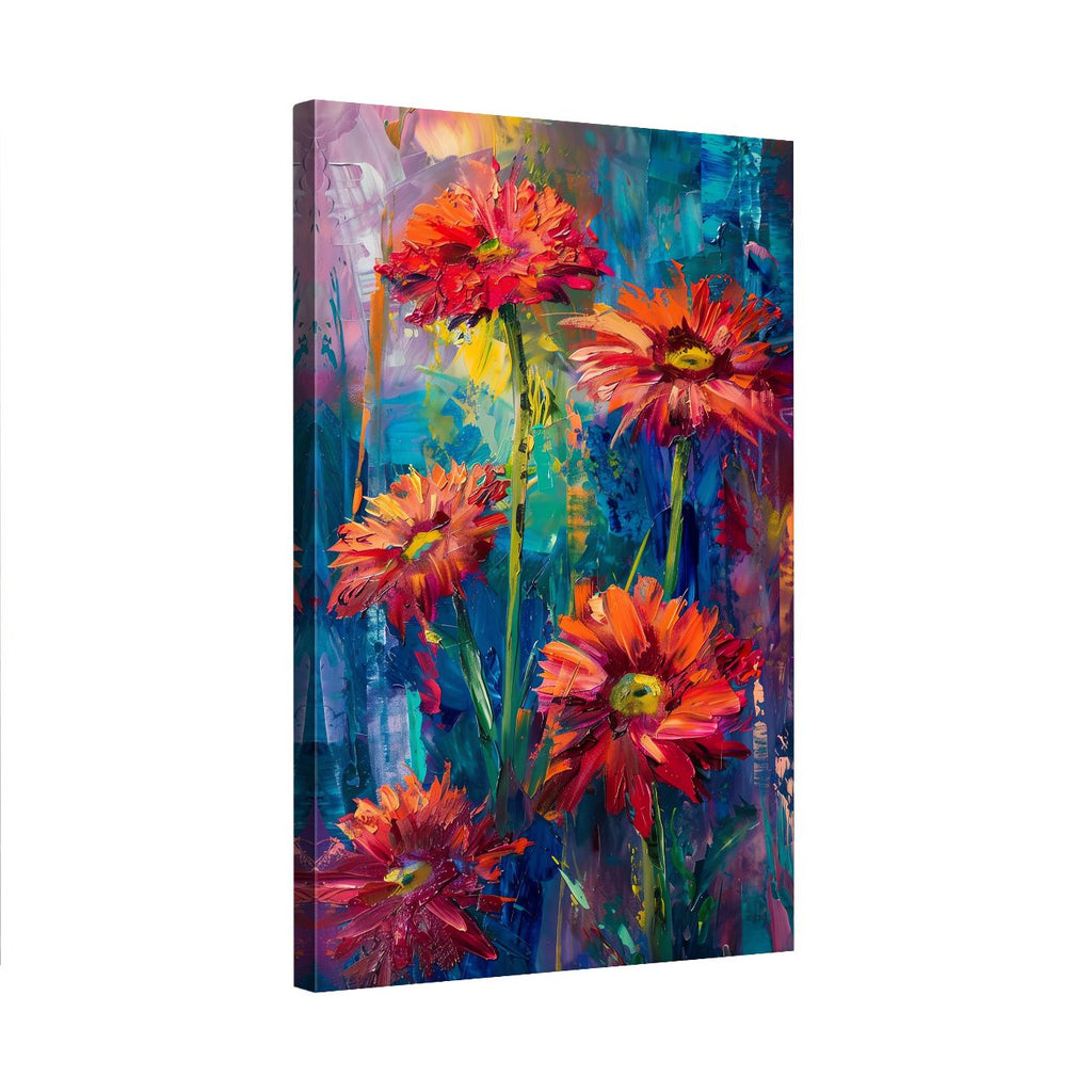 Fiery Gerbera Impression