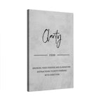 Clarity - Charcoal Black