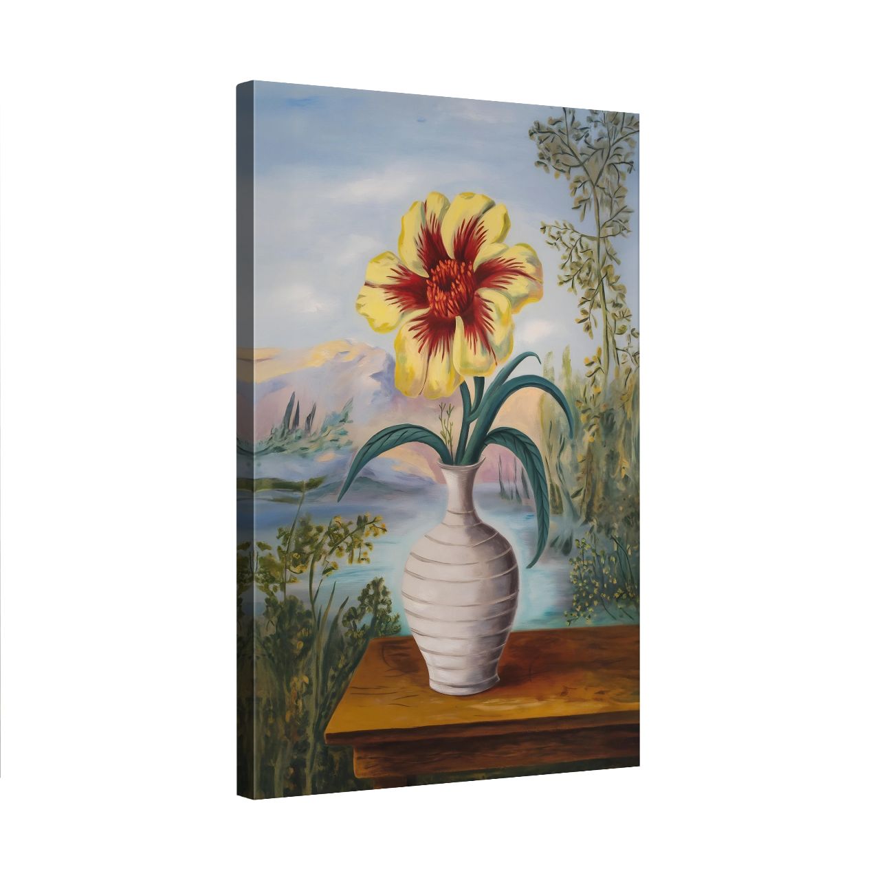 Surreal Floral Landscape