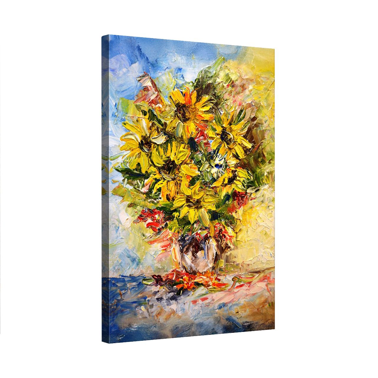 Textured Sunflower Bouquet