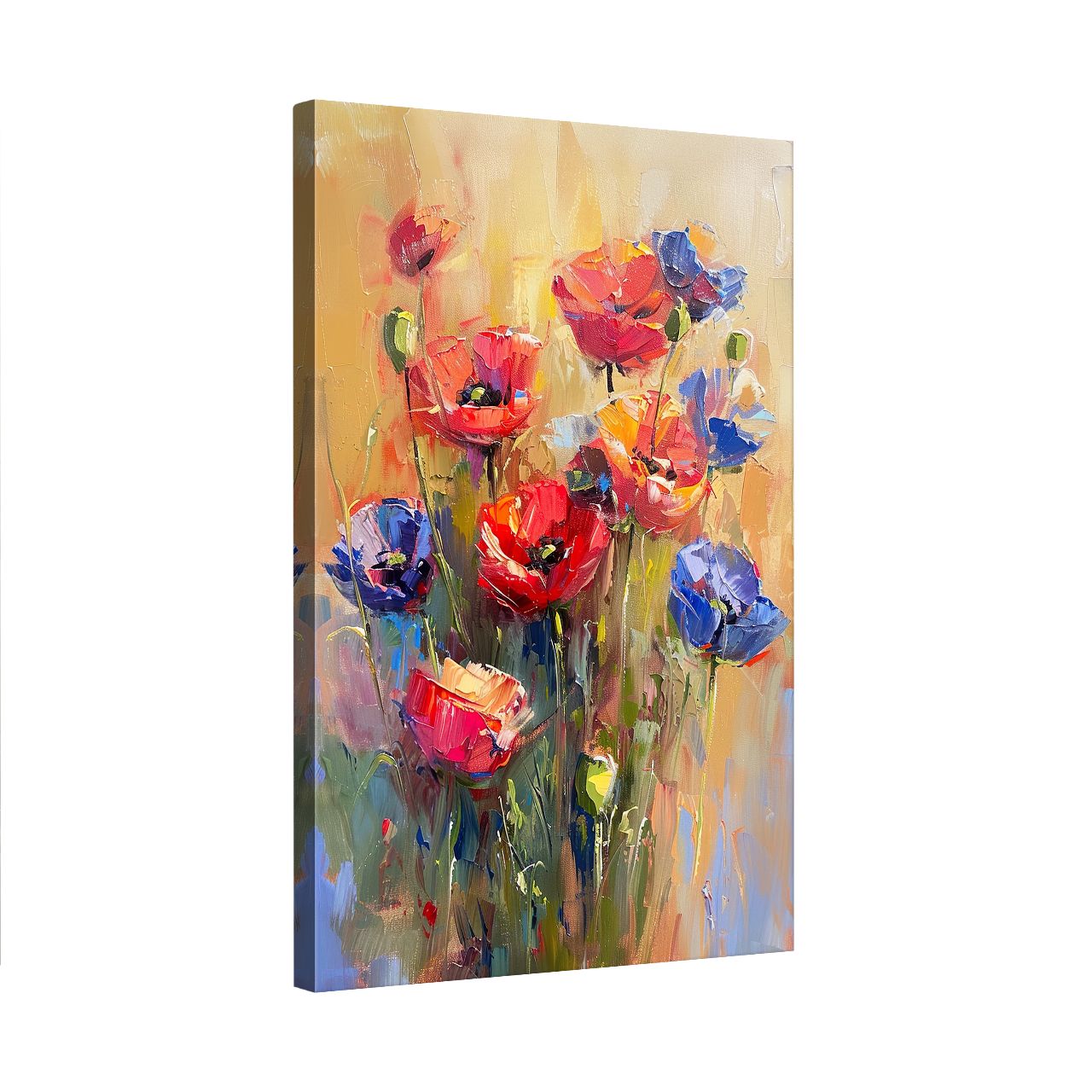 Textured Poppy Meadow