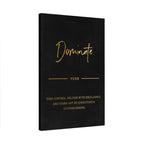 Dominate - Golden Black