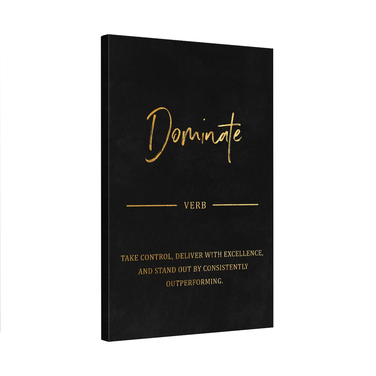 Dominate - Golden Black