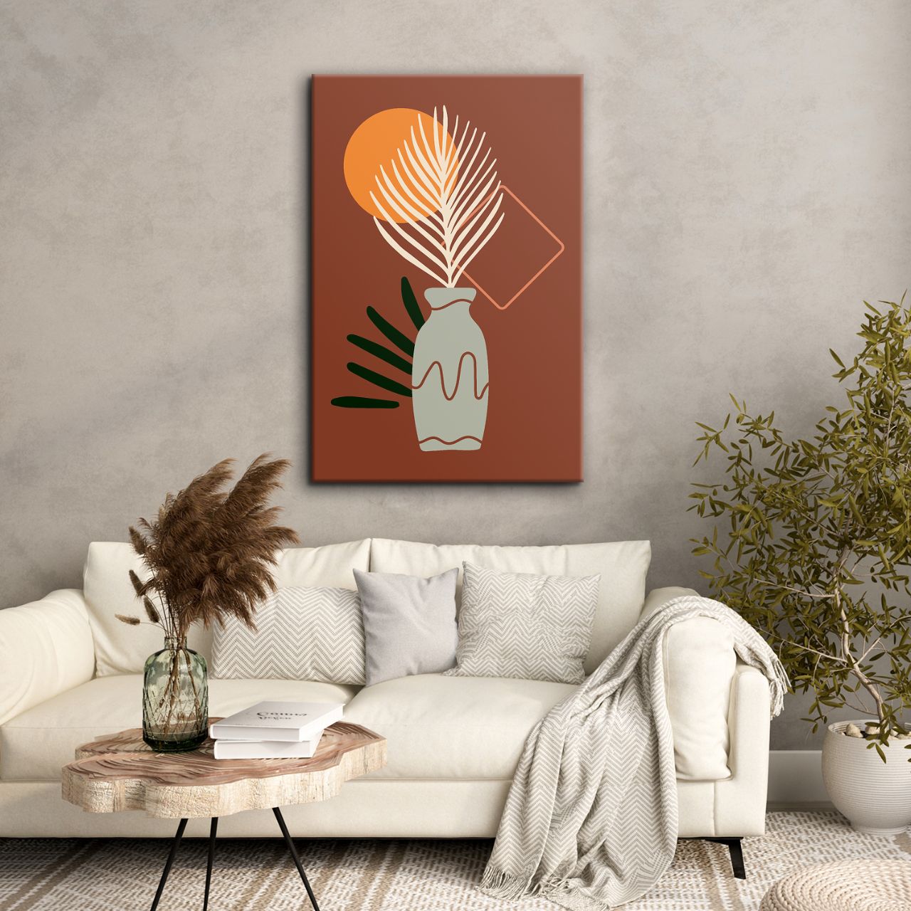 Abstract Boho Arch & Leaf - 2