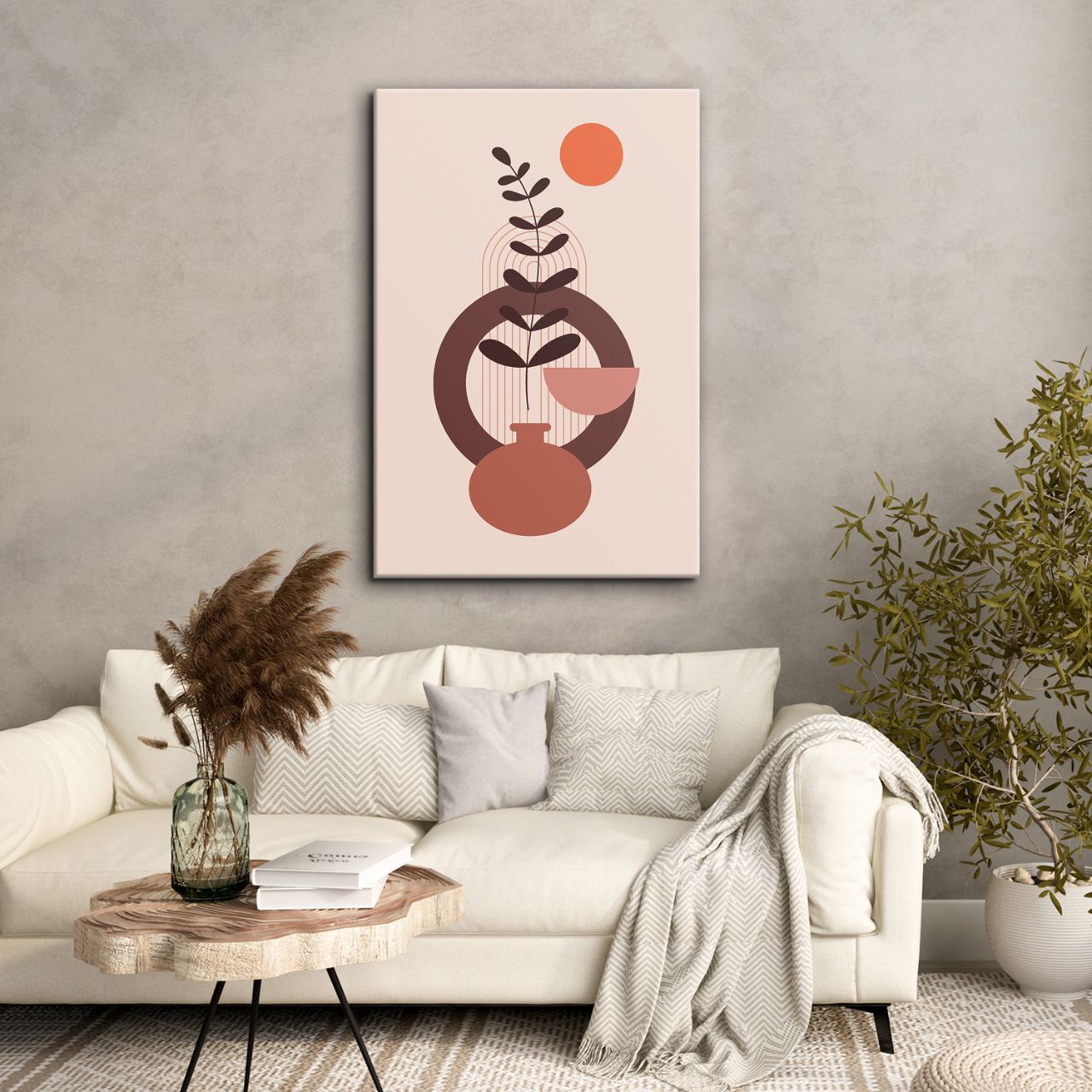 Boho Abstract Shapes - 2