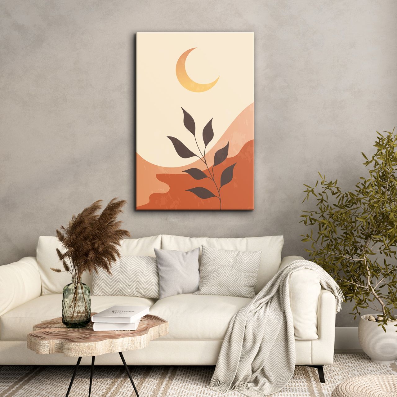 Minimalist Terracotta Landscape - 3