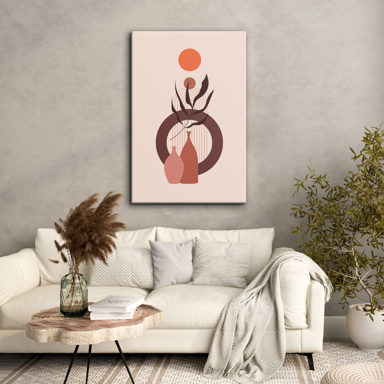 Boho Abstract Shapes - 3