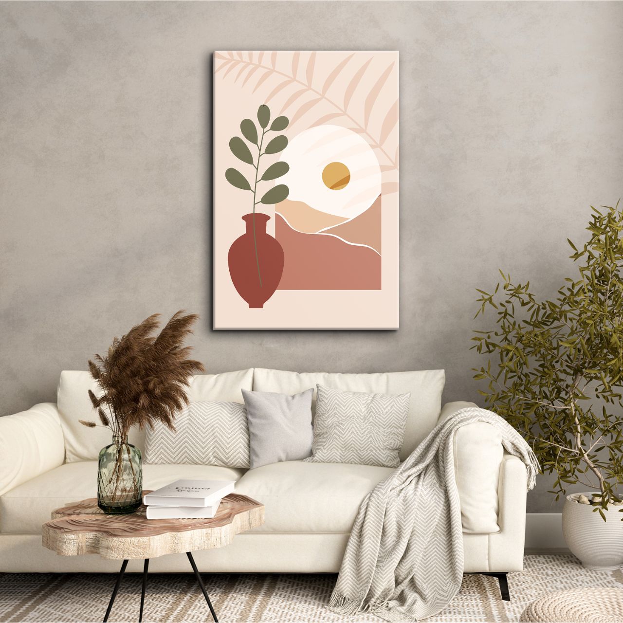 Abstract Boho Landscape - 2