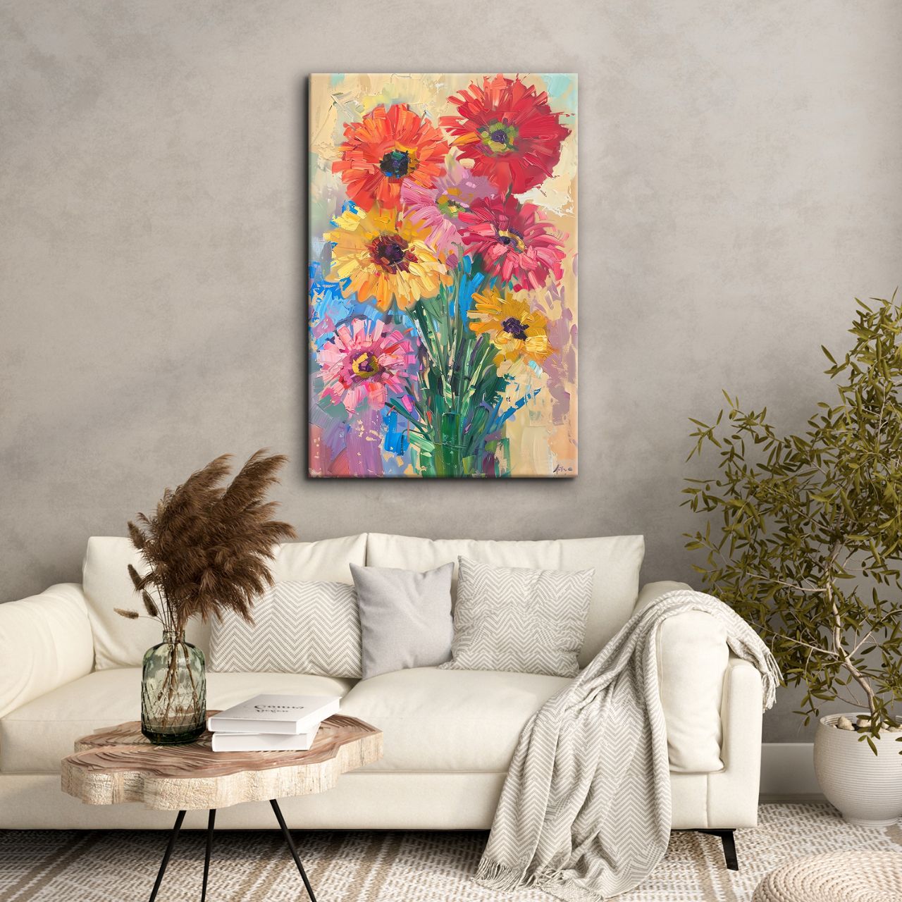 Textured Daisy Bouquet