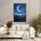 Moonlit Meadow Illustration