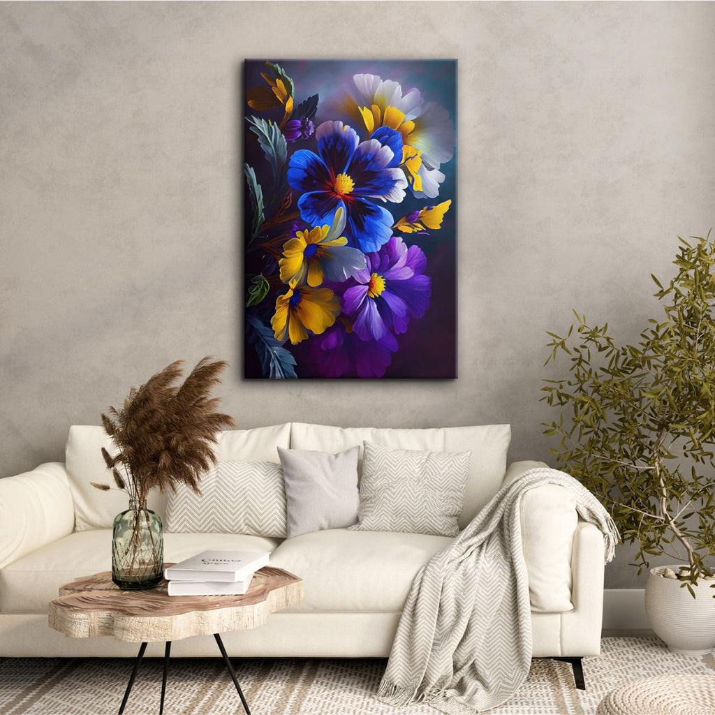 Jewel-Toned Floral Medley