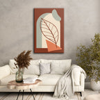 Abstract Boho Arch & Leaf - 1