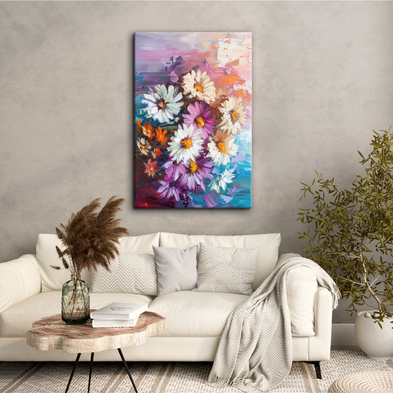 Abstract Hibiscus Blooms